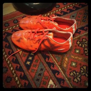 Barley used soccer cleats. Adidas F10s